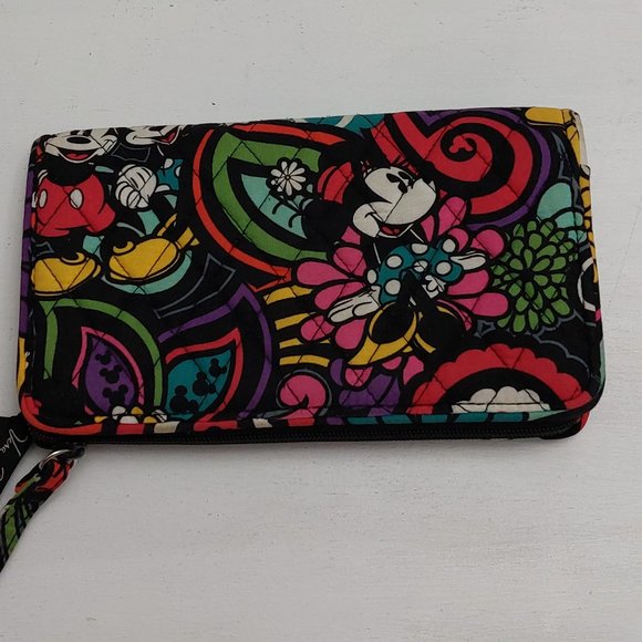 Vera Bradley Disney Parks Mickey's Magical Blooms wallet - Picture 1 of 5